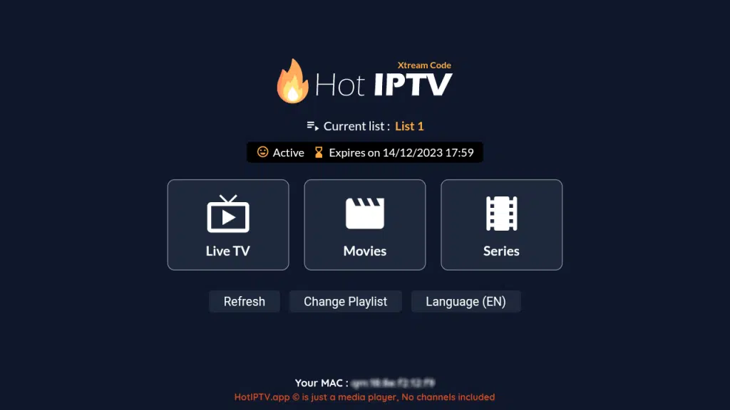 setup hot iptv on smart tv