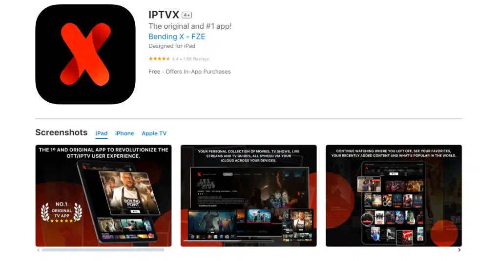 Set Up IPTV X on Apple devices